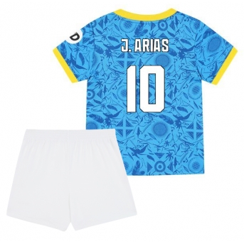 Billige Fotballdrakt Wolves Jhon Arias #10 Replika Tredjedraktsett Barn 2025-26 Kortermet (med bukser)